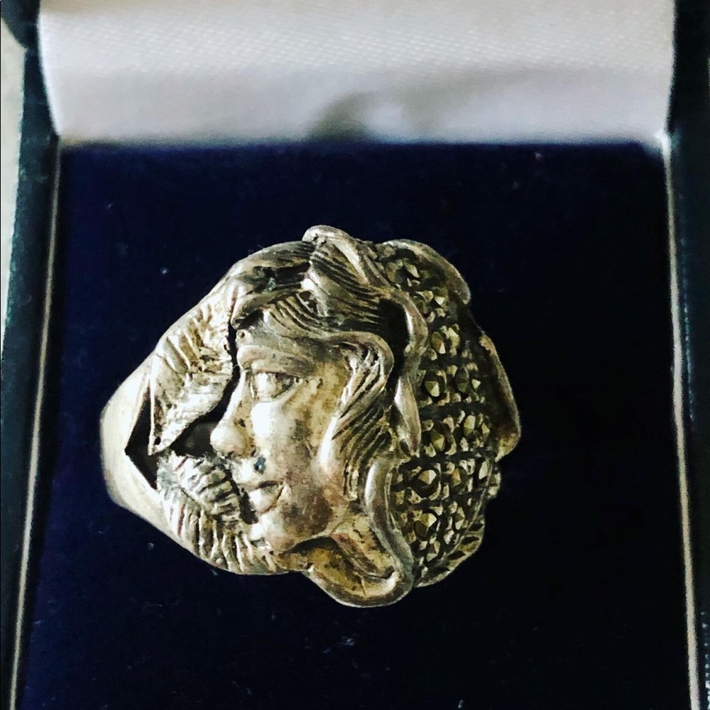 Vintage Sterling Figural Ring - Picture 4 of 7